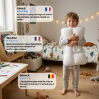 Oreiller ergonomique pour enfant