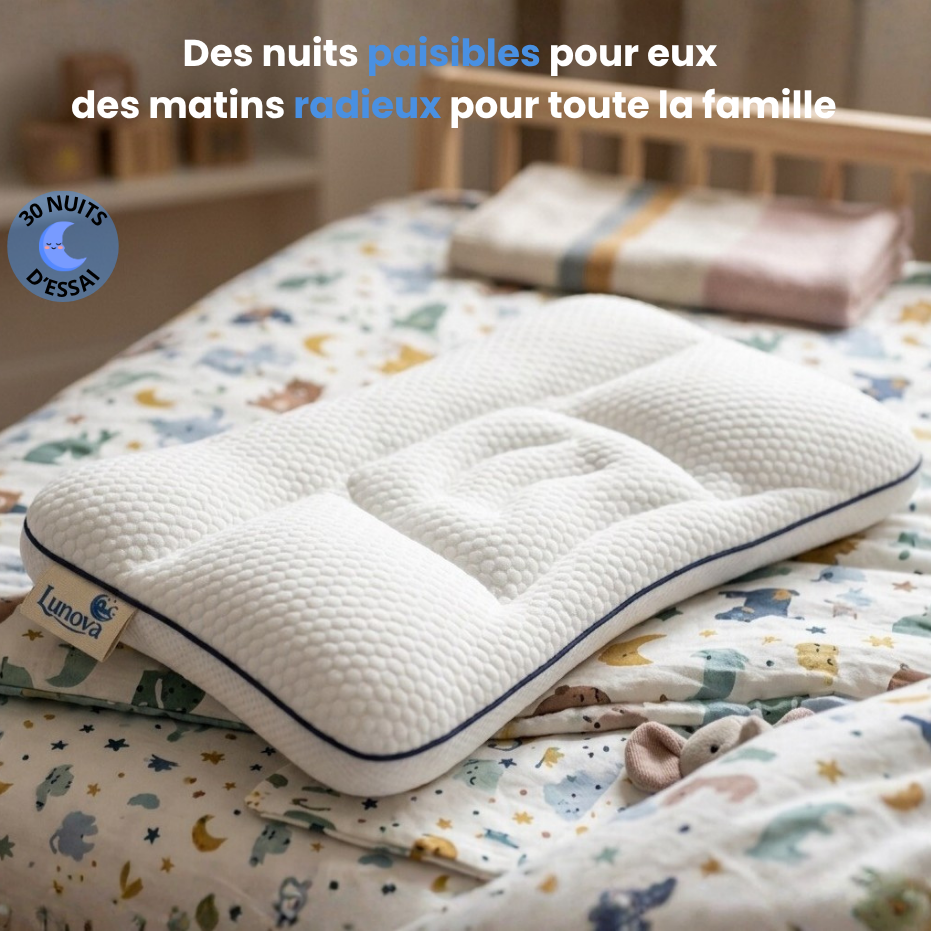 Oreiller ergonomique pour enfant